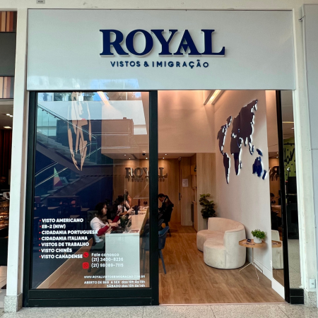 Logo da loja royal vistos